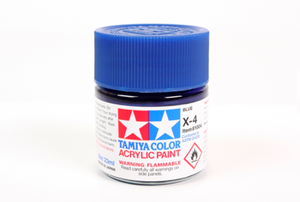 Tamiya 81004 Peinture acrylique X-4 bleue 23 ml – Bild 2