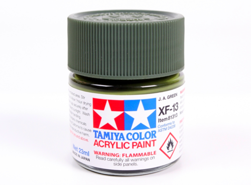Tamiya 81313 Peinture acrylique XF-13 JA Verte 23 ml – image 2