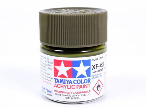 Tamiya 81362 Acryl XF-62 Vert olive 23 ml – imagen 2