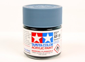 Tamiya 81318 Acrylic XF-18 Medium Blue 23ml – image 2
