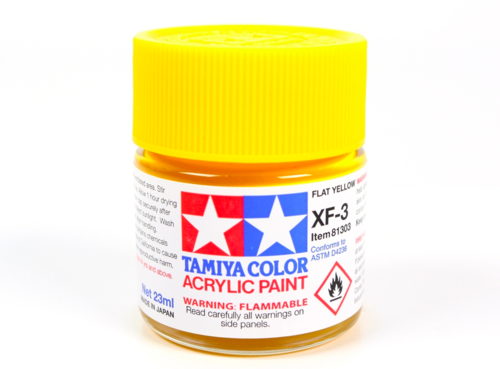 Tamiya 81303 Peinture acrylique XF-3 Jaune mat 23 ml – image 2