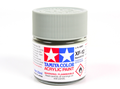 Tamiya 81312 Peinture acrylique XF-12 Gris JN 23 ml – image 2