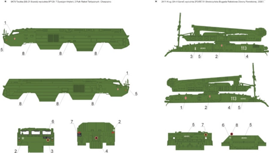 Artillerie de roquettes ToRo modèle 35D65 dans l&amp;#39;armée polonaise, partie 2, échelle 1/35 – Bild 6