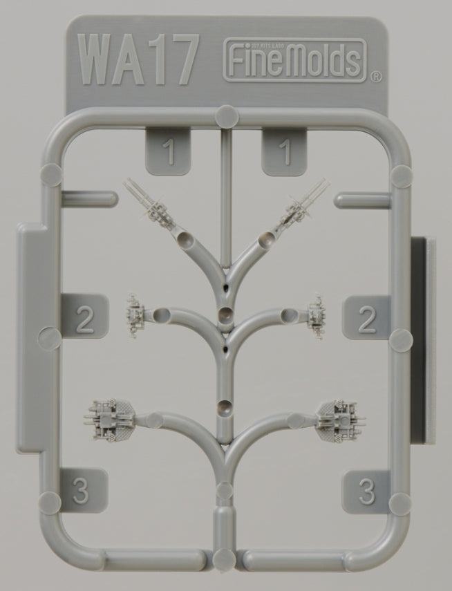 Fine Molds WA17 Affût double Bofors 40 mm AA 1/700 – Bild 3