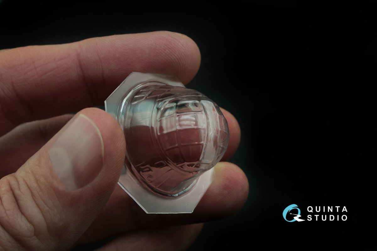 Verrière transparente thermoformée Quinta Studio QC72005 Pe-8 (pour kit Zvezda 7264) 1/72 – image 2