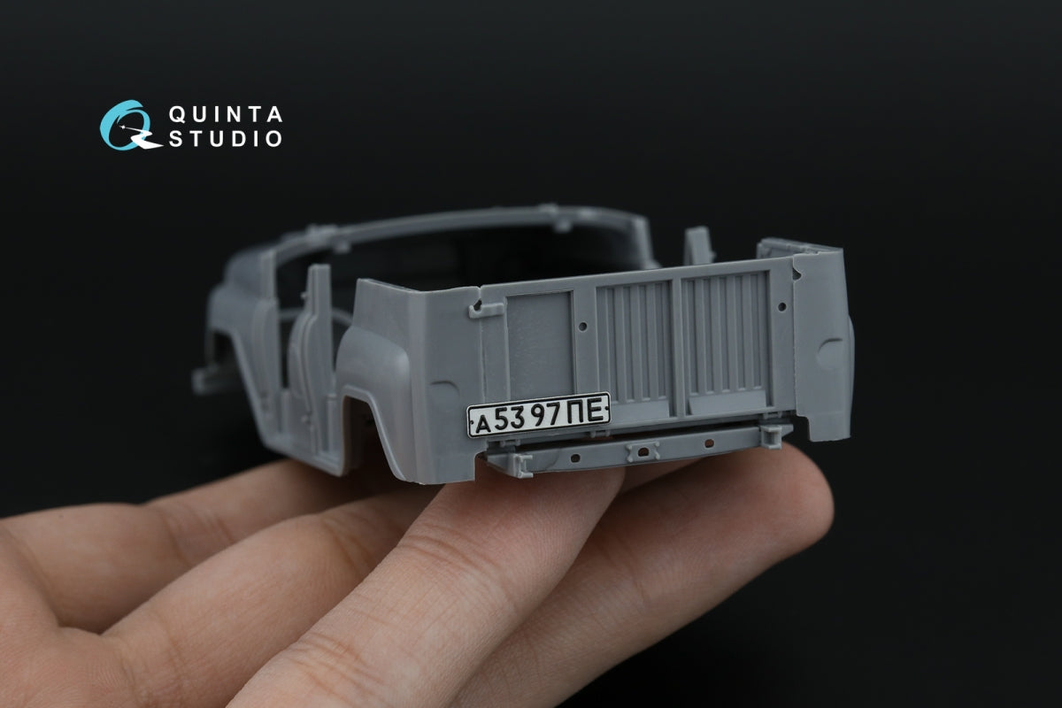 Quinta Studio QP35004 Composition de plaques d&amp;#39;immatriculation URSS 1980-1994 (Norme d&amp;#39;État 3207-77) (Tous les kits) 1/35 – image 10