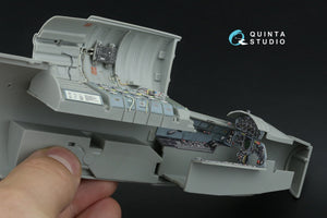 Intérieur imprimé en 3D et coloré sur papier décalcomanie Quinta Studio QD32247 F-104C (Italeri) 1/32 – Bild 9
