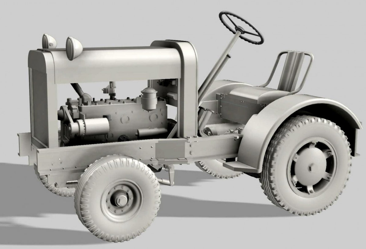 Thunder Model 32001 US Tug Clarktor-6 Mill-33 Tracteur d&amp;#39;aérodrome robuste 1/32 – immagine 6