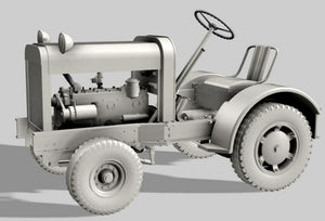 Thunder Model 32001 US Tug Clarktor-6 Mill-33 Tracteur d&amp;#39;aérodrome robuste 1/32 – immagine 6