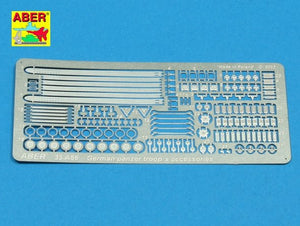 Aber 35A086 Accessoires des troupes panzers allemandes (1/35)