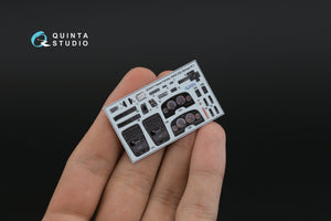 Intérieur imprimé en 3D et coloré sur papier décalcomanie Quinta Studio QD24011 Nissan Fairlady 300ZX Z32 (Tamiya) 1/24 – immagine 4