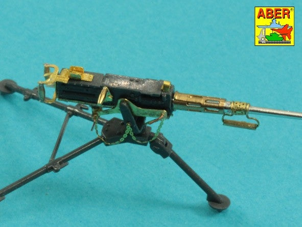 Canon Aber 35L-091 (version ancienne) pour mitrailleuse lourde Browning M2 HB calibre .50 (12,7 mm) US, échelle 1/35 – immagine 13