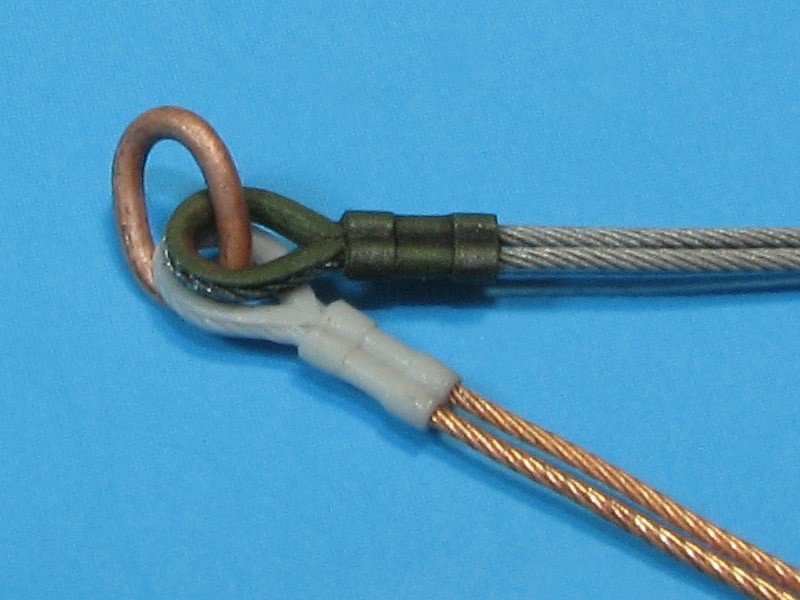 Câbles de remorquage Eureka XXL ER-3547 pour canon automoteur Mark IV Archer SPG 1/35 – immagine 4