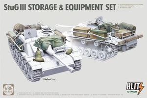 Takom 8018 StuG Sturmgeschutz III Kit d&amp;#39;équipement de stockage 1/35