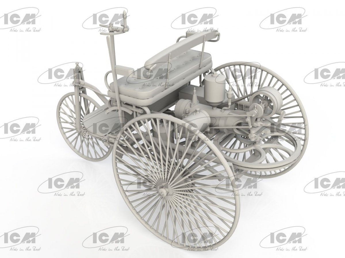 ICM 24042 Brevet Benz-Motorwagen 1886 – version EASY 1/24 – Bild 3