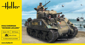Heller 79894 M4A2 Sherman Division Leclerc deco.FR 1/72 – zdjęcie 2
