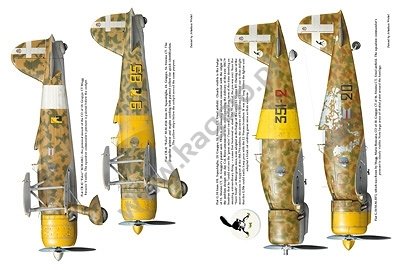 Kagero 12020 Fasces Lictoriens sur l&amp;#39;Angleterre Regia Aeronautica en action contre l&amp;#39;Angleterre 1940-1941 FR – imagen 6