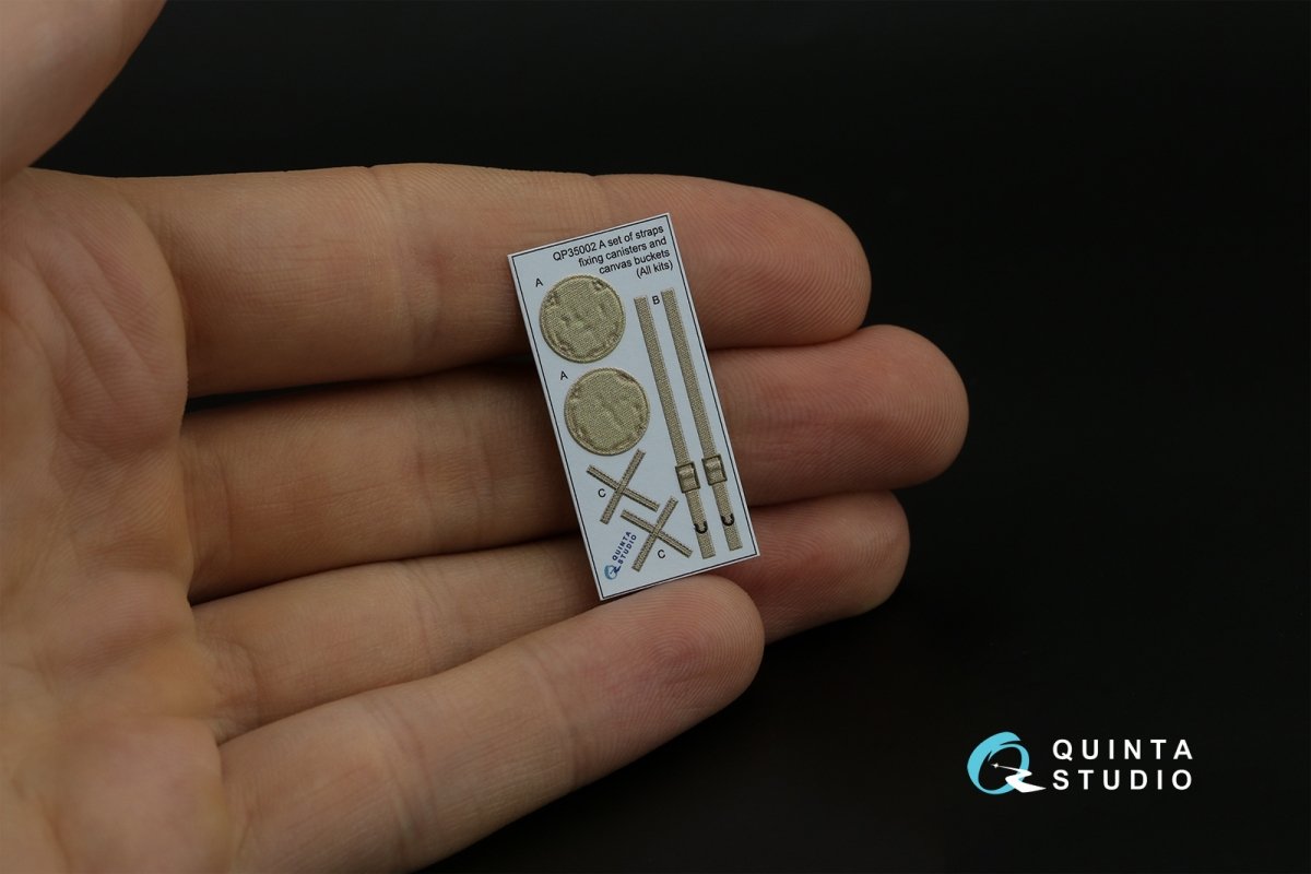 Quinta Studio QP35002 Seau pliable en toile de l&amp;#39;armée américaine (Tous les kits) 1/35 – image 3