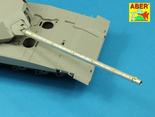 Aber 35 L-187 Armement pour char de combat principal russe T-14 ARMATA canon de 125 mm 2A82-1M et canon pour mitrailleuse antiaérienne Kord de 12,7 mm 1/35 – immagine 13