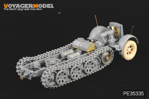 Maquette Voyager PE35335 Sd.Kfz.7 8t allemand de la Seconde Guerre mondiale, production tardive, pour DRAGON 6562, échelle 1/35 – imagen 10