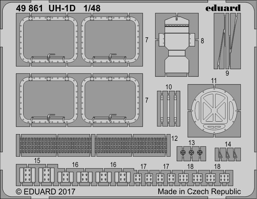 Eduard 49861 UH-1D KITTY HAWK 1/48 – Bild 2