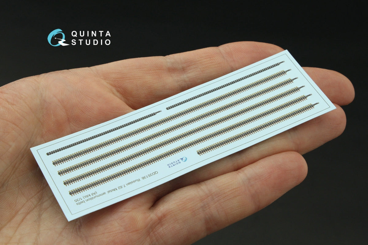 Quinta Studio QD35136 Bandes de munitions métalliques russes de calibre 7,62 (Tous les kits) 1/35 – Bild 4