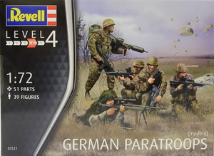 Revell 02521 Parachutistes allemands modernes 1/72