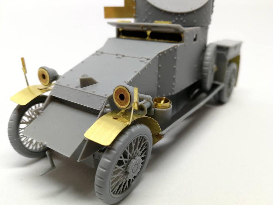 Ensemble de photodécoupe Copper State Models A35-001 Lanchester 1/35 – Bild 3