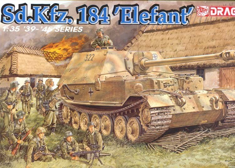 Dragon 6126 Sd.KfZ. 184 ÉLÉFANT (1/35)