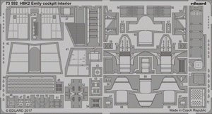 Intérieur du cockpit de l&amp;#39;Emily H8K2 d&amp;#39;Eduard 73592 HASEGAWA au 1/72 – Bild 2
