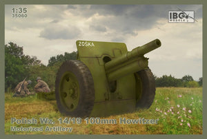 IBG 35060 Obusier polonais modèle 14/19 de 100 mm - Artillerie motorisée 1/35