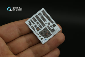 Intérieur imprimé en 3D et coloré sur papier décalcomanie Quinta Studio QD48372 A-6A (Kinetic) 1/48 – image 3