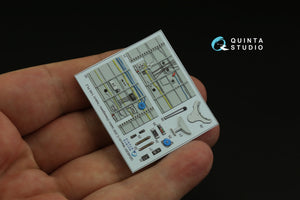Quinta Studio QD48391 Macchi C.205 Veltro Intérieur imprimé et coloré en 3D sur papier décalque (Hasegawa/Italeri) 1/48 – image 5