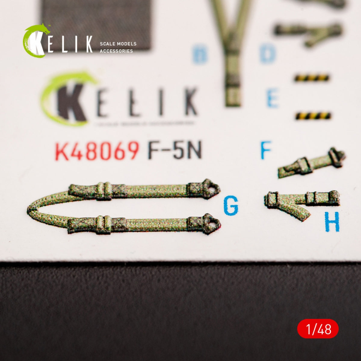 Décalcomanies 3D intérieures KELIK K48069 pour maquette AFV Club au 1/48 – immagine 7