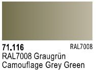 Vallejo 71116 Camouflage Gris Vert
