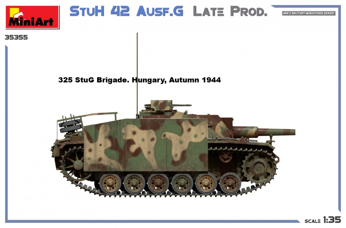 MiniArt 35355 StuH 42 Ausf. G TARD PROD 1/35 – Bild 8