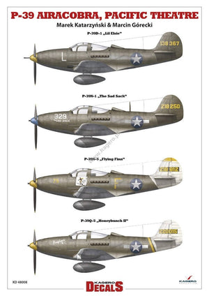 Kagero KD48008 P-39 Airacobra, Théâtre du Pacifique 1/48