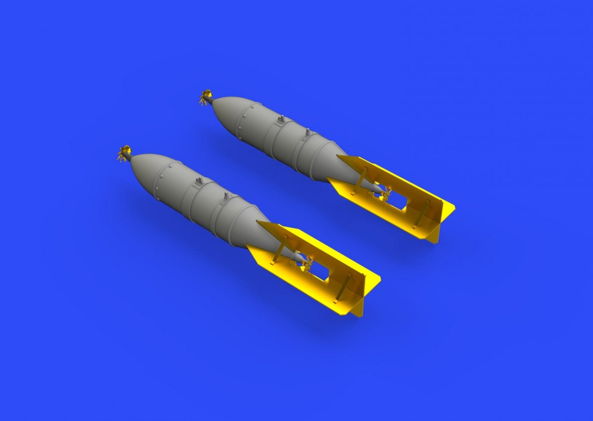 Eduard 648377 FAB 250 Bombes soviétiques de la Seconde Guerre mondiale 1/48
