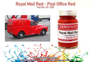 Peinture rouge Zero Paints ZP-1326 Royal Mail (Bureau de poste) 60 ml