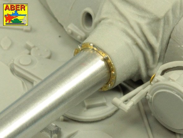 Canon Aber 35L-250 125 mm 2A46 pour chars russes T-64 et T-72A (pour Trumpeter) 1/35 – imagen 8