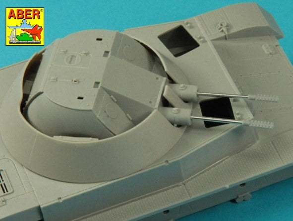Aber 35L-342 Deux canons antiaériens allemands de 3 cm Flak 103 pour chars « Kugelblitz » / Set of two 3cm Flak 103 barrels for German anti-aircraft tanks « Kugelblitz » 1/35 – image 12