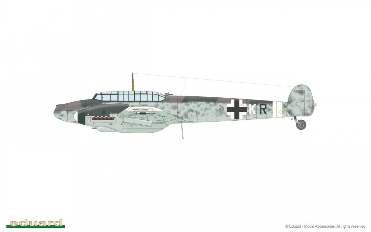 Eduard 7468 Bf 110G-2 1/72 – zdjęcie 13