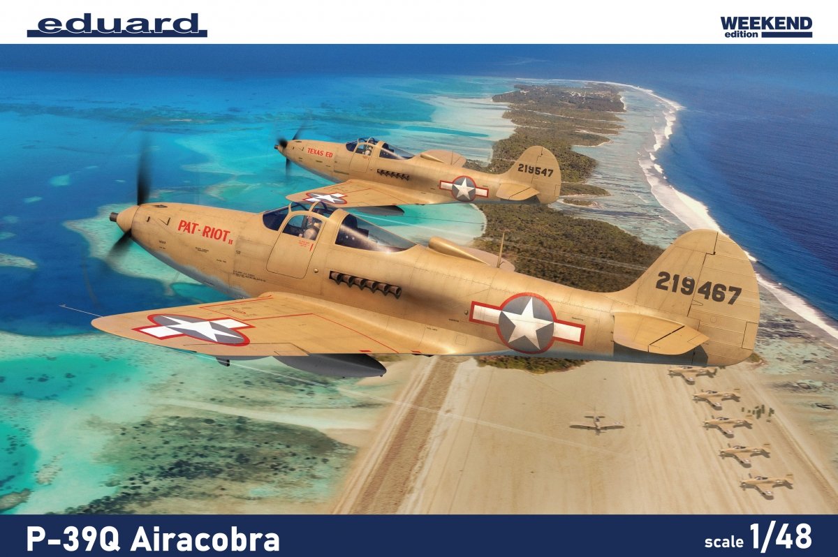 Eduard 8470 P-39Q Airacobra Édition Week-end 1/48