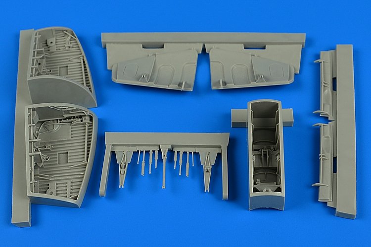 Aires 4726 SAAB J-29 Tunnan baie de roue 1/48 RÉPLIQUE PILOTE