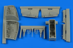 Aires 4726 SAAB J-29 Tunnan baie de roue 1/48 RÉPLIQUE PILOTE