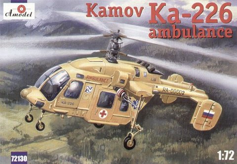 A-Model 72130 Kamov Ka-226 Hélicoptère d'ambulance russe 1/72