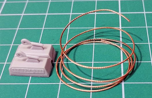 Câble de remorquage Eureka XXL ER-3564 pour VCI Stryker et LAV canadien 1/35 – Bild 4