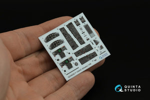 Intérieur imprimé en 3D et coloré sur papier décalcomanie Quinta Studio QD48282 F-104A/C (Kinetic) 1/48 – immagine 5