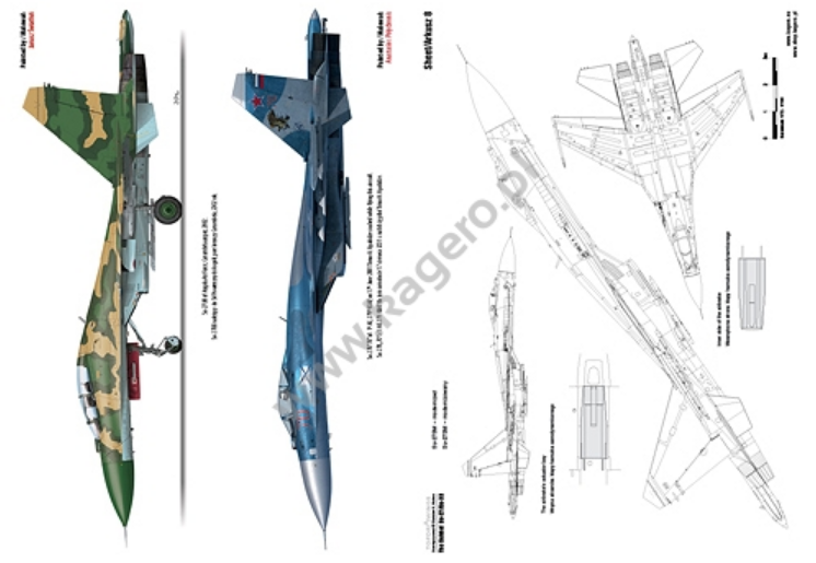 Kagero 7083 Le Sukhoi Su-27/Su-33 EN/PL – imagen 5