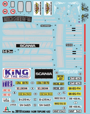 Italeri 3910 SCANIA 143M TOPLINE 4x2 1/24 – Bild 2